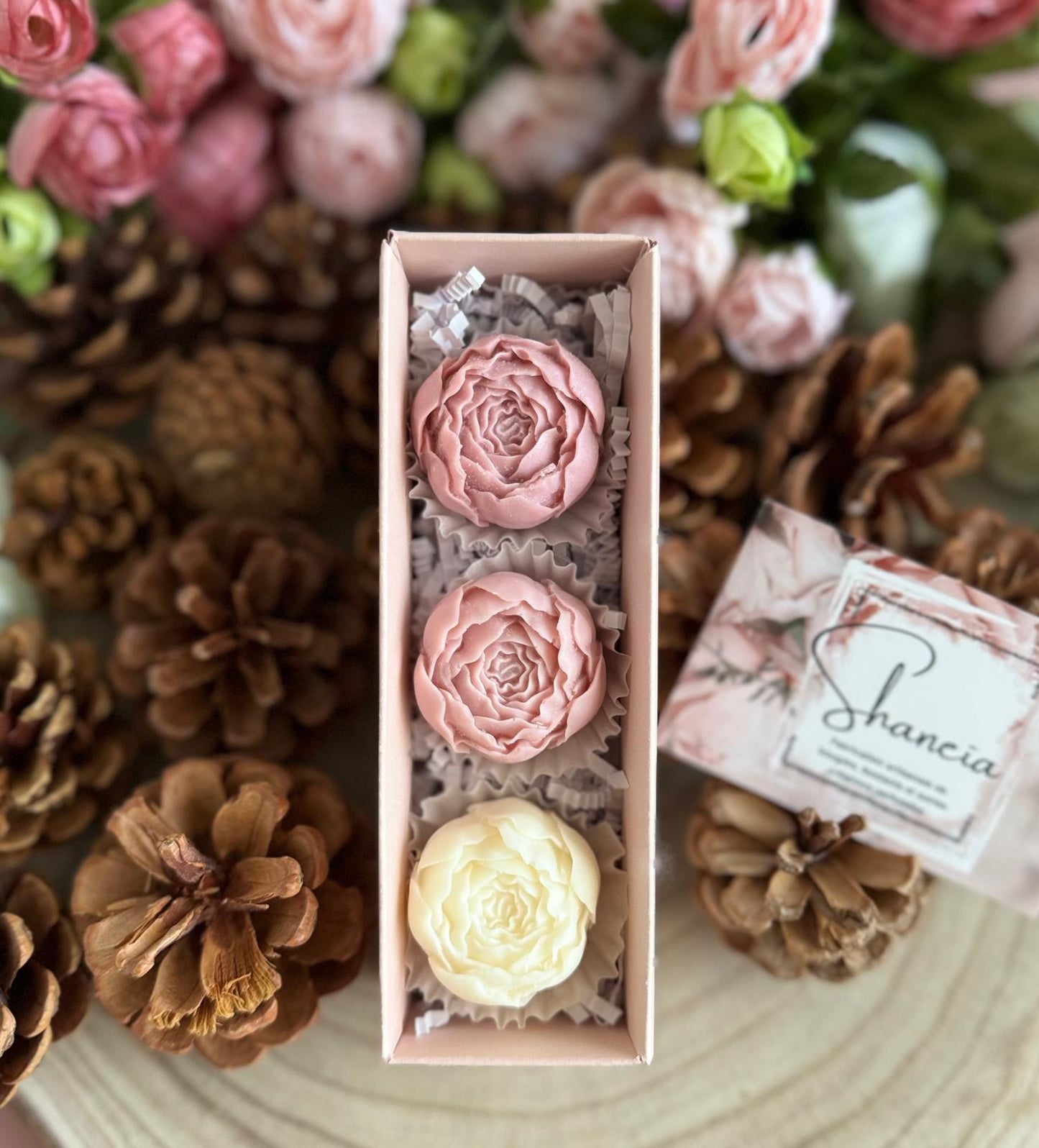 Coffret 3 Fleurs